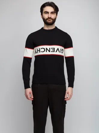 Givenchy Colour-Block Logo Sweatshirt - Black