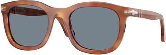 Persol Po 3395S Zonnebril - unisex - Zonnebrillen - Bruin - 52 MM - Accessoires