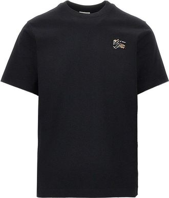 Burberry Flocked EKD motif T-shirt Man XXL