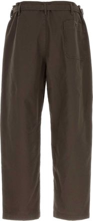 Christophe Lemaire Cotton Trousers - Brown