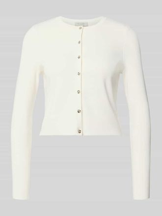Ted Baker Slim Fit Cardigan aus Viskose-Mix Modell Velda in Sand, Gr&ouml;&szlig;e 42