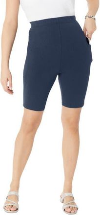 Roaman's Side-Pocket Bike Short in Navy at Nordstrom, Size 44