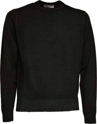 FILIPPO DE LAURENTIIS crew-neck long-sleeve sweater - Black