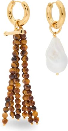 Timeless Pearly Orecchino pendente con perline - Oro