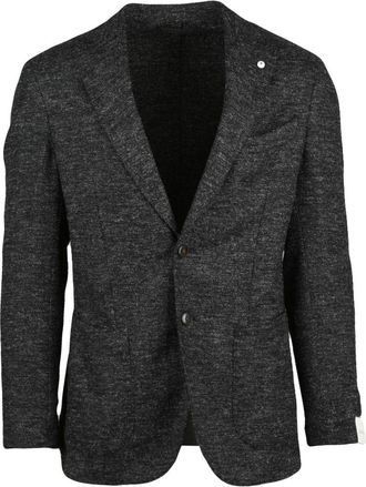 L.B.M. 1911 Hombre, Chaquetas, Negro, Talla: M