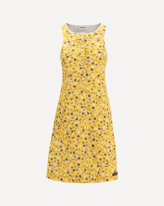 Miu Miu Floral midi Dress Female 40