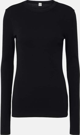 Toteme Top in jersey di misto cotone