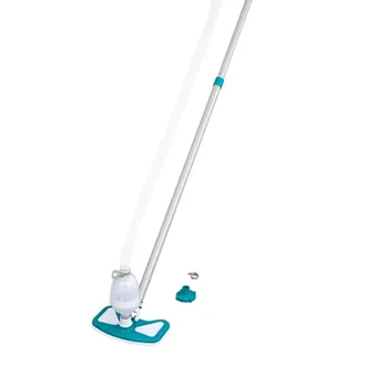 Bestway Kit De Mantenimiento Para Piscinas Bestway Aquaclean Con P&eacute;rtiga 279 Cm, Limpiafondos Y Recogehojas, Conexi&oacute;n A Depuradora