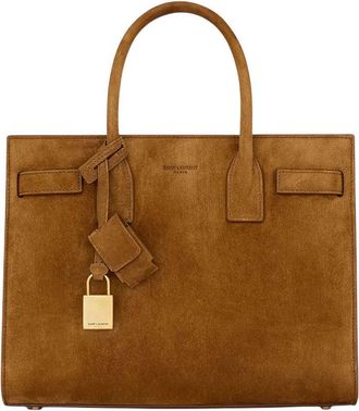 Saint Laurent Brown Sac De Jour Small Satchel