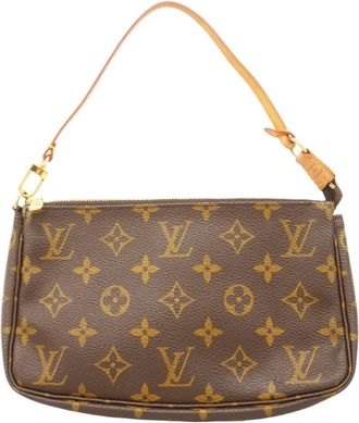 Louis Vuitton Brown Pouch (Pre-Owned)