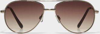 Simons Womens Jackie aviator sunglasses