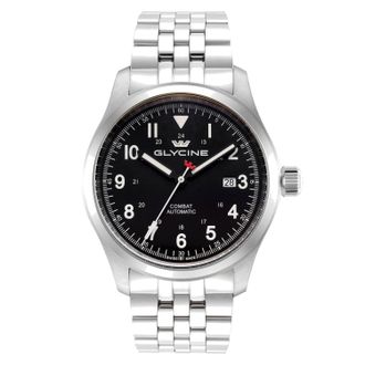 Glycine Combat Field Automatic Black Dial Mens Watch GL0572