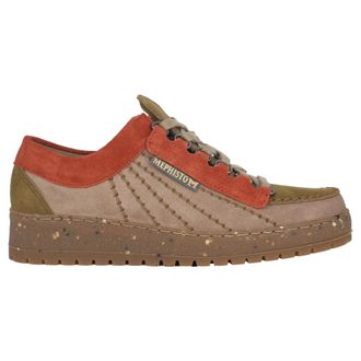 Mephisto Regenboog Veterschoen - Taupe - Heren - Sneakers - Beige - 47 EU - Su&egrave;de - Schoenen