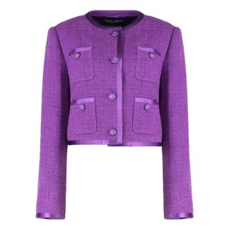 Dolce & Gabbana Jassen, Dames, Paars, M, Jassen