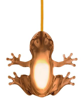 QEEBOO Hungry Frog table lamp - unisex - Polymethyl Methacrylate - One Size - Orange