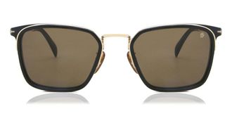 David Beckham DB 7065/F/S Asian Fit RHL/70 Mens Sunglasses Gold Size 56