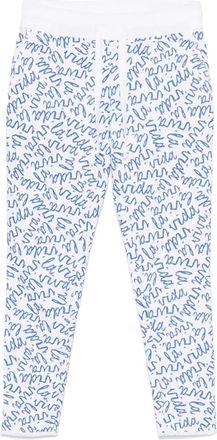 Juvia Pantaloni sportivi in cotone - Bianco