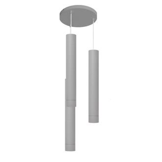 Netlighting Tuba Cluster Pendant Ceiling Light Grey 30cm