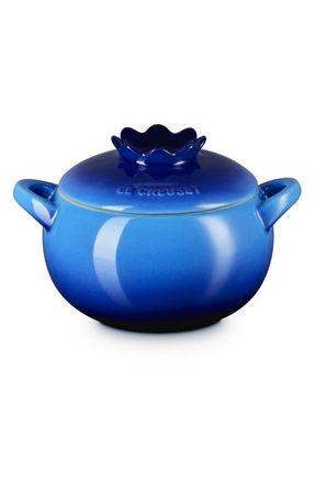 LE CREUSET Blueberry Stoneware Mini Cocotte in Azure at Nordstrom