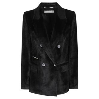 PESERICO Mujer, Chaquetas, Negro, Talla: L