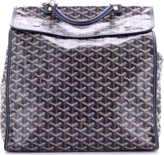 Goyard Saint Leger Briefcase Backpack Coated Canvas
