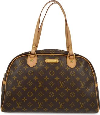 Louis Vuitton 2011 Montorgueil GM shoulder bag - women - Canvas - One Size - Brown