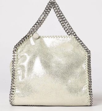 Stella McCartney Borsa Mini Tote Falabella Stella McCartney in camoscio sintetico laminato crackl&egrave;