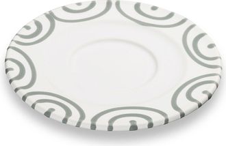Gmundner Keramik Gmundner Keramik - Gmundner Cer&aacute;mica Gris Flameado, Platillo Cappuccino (&oslash;14cm)