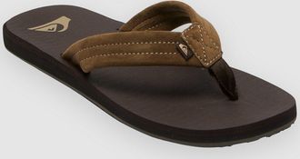 Quiksilver Carver Suede Core Sandalen braun