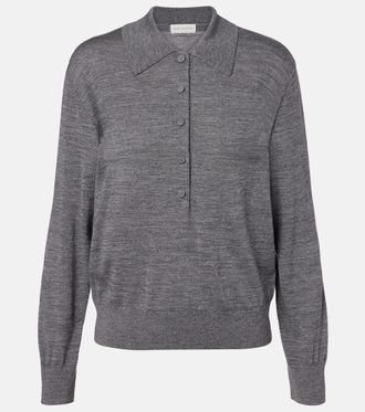 Dries Van Noten Wool polo sweater
