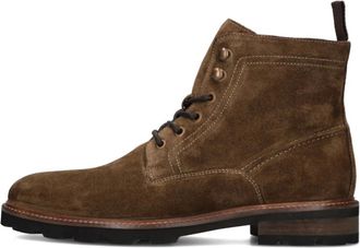 Mazzeltov Schoenen, Heren, Bruin, 44 EU, Su&egrave;de, Stijlvolle Cognac Su&egrave;de Laarzen