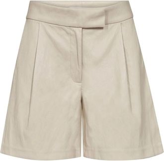 Co'Couture Short Shorts - Dames - Korte Broeken - Beige - M - Korte Broeken