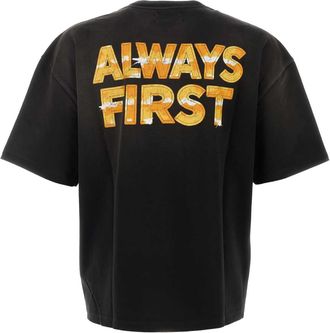 Amiri Black Exterior: Cotton T-Shirt T-shirts And Polos