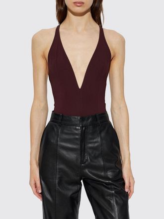 Iro Body in jersey con scollo a V profondo e spalle scoperte