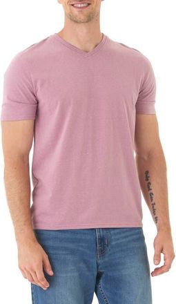Threads 4 Thought V-Neck Slub T-Shirt in Cherry Blossom at Nordstrom, Size Xx-Large