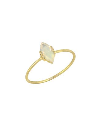 Tiramisu 14K Opal Ring