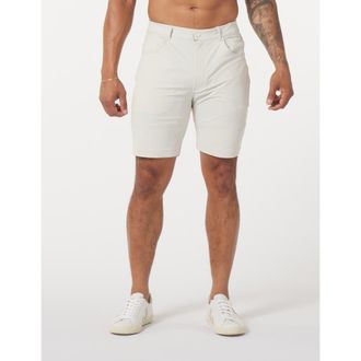 Glyder Powertek 5 Pocket Short in Oatmilk at Nordstrom, Size Xx-Large