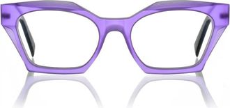 Kirk & Kirk Purple Zara Acrylic-Blend Cat-Eye Sunglasses