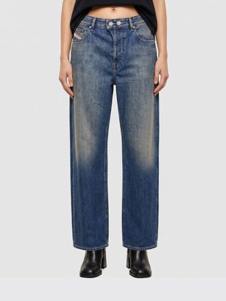 Diesel 1996 D-Sire Low-Rise Wide-Leg Cotton Denim Jeans