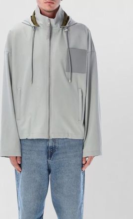 Loewe cotton hooded jacket