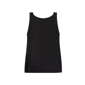 Emporio Armani Dames, Tops, Zwart, Maat: 3XL Poliester