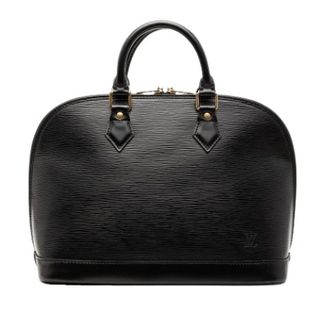 Louis Vuitton Pre-owned Handbags, female, Black, Size: ONE SIZE Pre-owned Alma PM