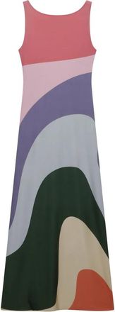 GCDS Rainbow Long Dress - Dames - Maxi kleedjes - Veelkleurig - XS - Polyester - Kleedjes