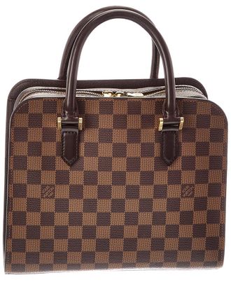 Louis Vuitton Brown Damier Ebene Triana (Authentic Pre-Loved)