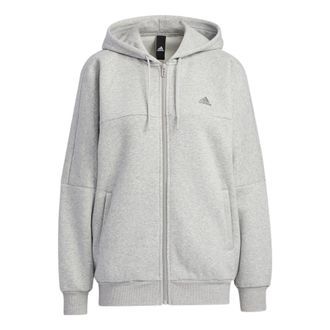adidas (WMNS) adidas Word Fleece Hoodie Grey HM2813