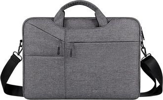 Generic Laptop Bag Laptop Bag 15 6 Inches Sleeve Case Waterproof Notebook Computer Handbag Briefcase For Men(Dark grey,13-13.3 inch)