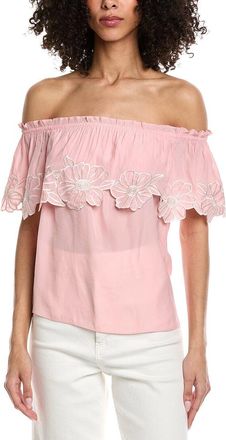 Ramy Brook Cairo Short Sleeve Top