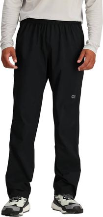 Outdoor Research Stratoburst Stretch Rain Short Length Pants In Black