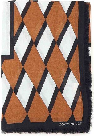 Coccinelle Viscose And Wool Scarf