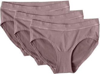 Ingrid & Isabel Cooling Seamless Maternity Underwear, 3-Pack in Deep Taupe at Nordstrom, Size Medium